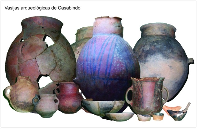 Diferentes tipos de vasijas de Pueblo Viejo de Tucute
(gentileza Martín Basso).