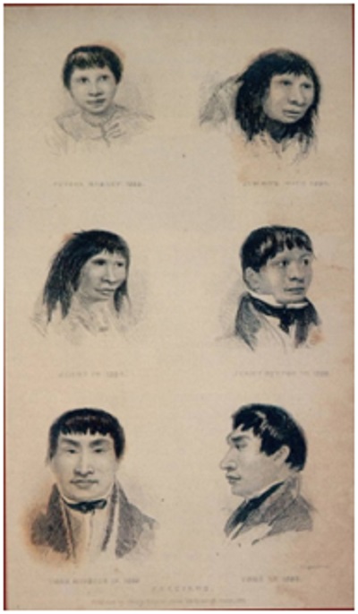  Jemmy Button y Fueguia. Jóvenes raptados por la
    expedición del Fitz Roy.