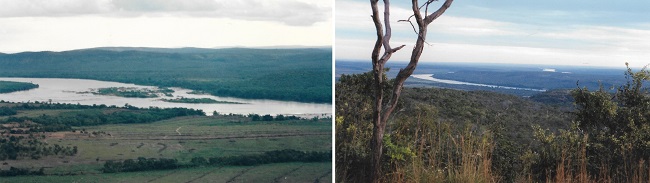 Fotos do rio Tocantins nas proximidades da cidade de Miracema do
Tocantins.